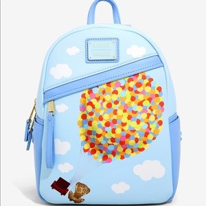 Disney Pixar Loungefly Up Balloon Chairs Backpack